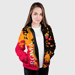 Куртка с капюшоном женская Roma Краска, цвет: 3D-черный — фото 2
