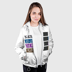 Куртка с капюшоном женская Jiu Jitsu Rank, цвет: 3D-белый — фото 2