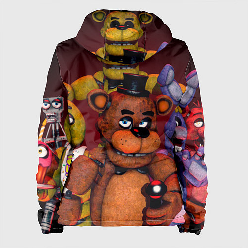 Женская куртка Пять ночей Фредди / 3D-Черный – фото 2
