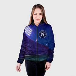 Куртка с капюшоном женская Napoli ночное поле, цвет: 3D-черный — фото 2