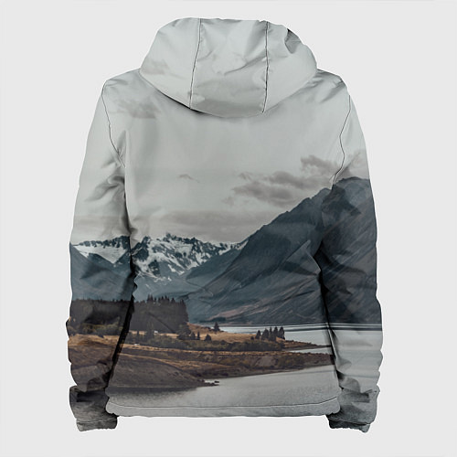 Женская куртка Островoк на озере / 3D-Черный – фото 2