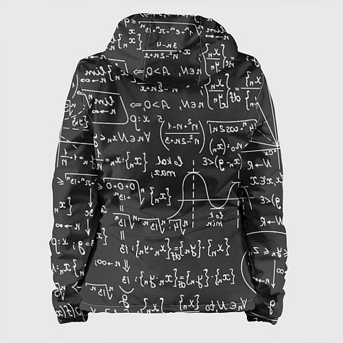 Женская куртка Геометрические формулы / 3D-Черный – фото 2