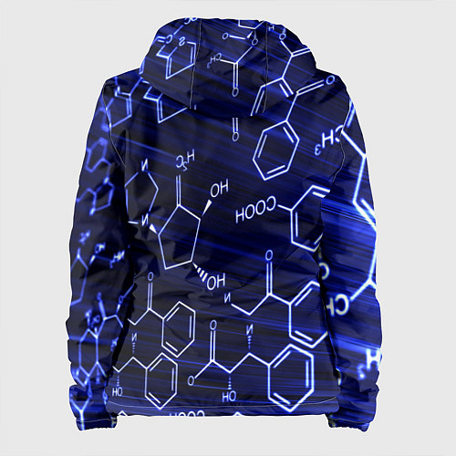 Женская куртка Графическая химия / 3D-Черный – фото 2