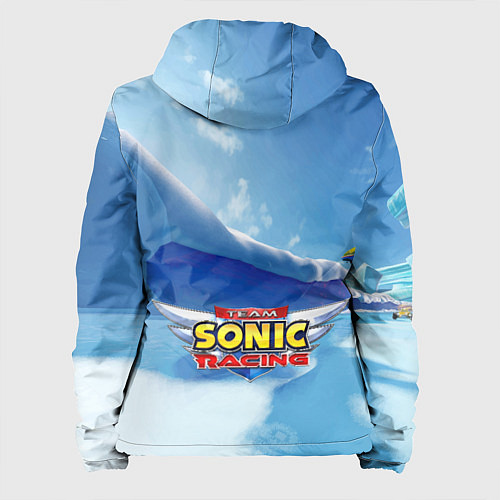 Женская куртка Blaze the Cat - Team Sonic racing / 3D-Черный – фото 2