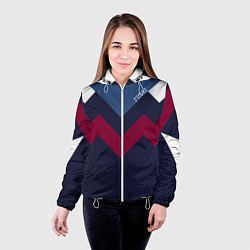 Куртка с капюшоном женская FIRM always in sports, цвет: 3D-белый — фото 2