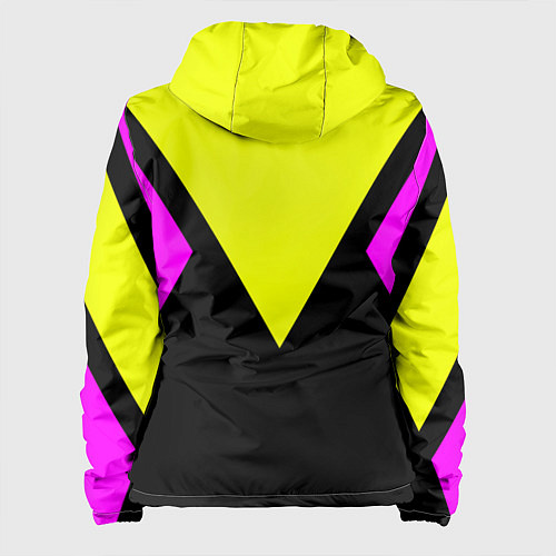 Женская куртка FIRM прямиком из восьмидесятых / 3D-Черный – фото 2