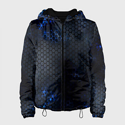 Куртка с капюшоном женская ЛУЧШАЯ БРОНЯ, цвет: 3D-черный