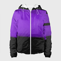 Куртка с капюшоном женская Железная стена, цвет: 3D-белый