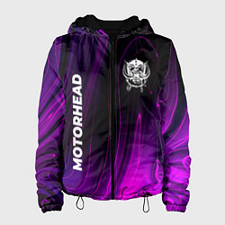 Куртка с капюшоном женская Motorhead violet plasma, цвет: 3D-черный
