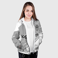 Куртка с капюшоном женская Форма BIG white, цвет: 3D-белый — фото 2