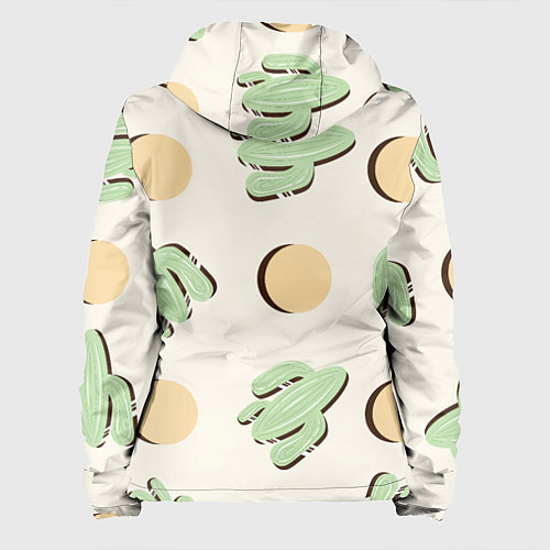 Женская куртка Пустынный кактус / 3D-Черный – фото 2