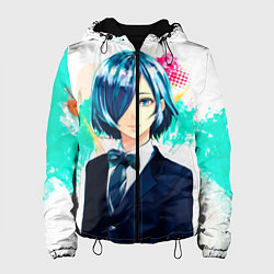 Куртка с капюшоном женская Touka Kirishima, цвет: 3D-черный