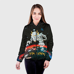 Куртка с капюшоном женская Ария Игра с огнём, цвет: 3D-черный — фото 2