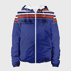 Куртка с капюшоном женская Made in 1983, цвет: 3D-белый