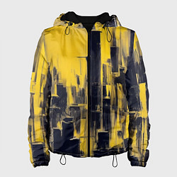 Женская куртка Большой нарисованный город