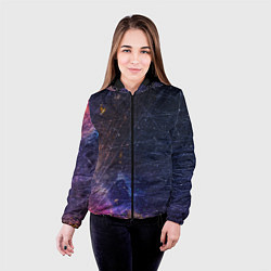Куртка с капюшоном женская Космо 001, цвет: 3D-черный — фото 2