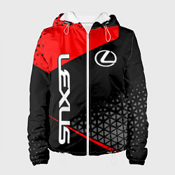 Куртка с капюшоном женская Lexus - red sportwear, цвет: 3D-белый