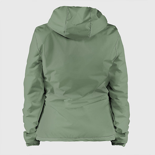 Женская куртка Защитный хаки / 3D-Черный – фото 2