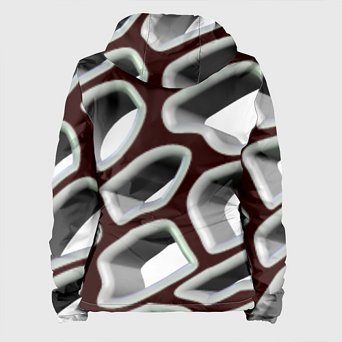 Женская куртка Объемная сеть / 3D-Черный – фото 2