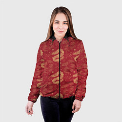 Куртка с капюшоном женская The chinese dragon pattern, цвет: 3D-черный — фото 2