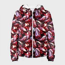 Женская куртка Рубиновый паттерн