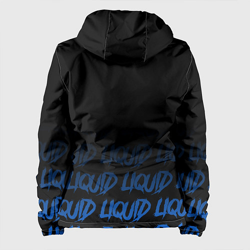 Женская куртка Team Liquid style / 3D-Черный – фото 2