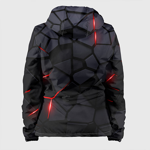 Женская куртка Citroen - плиты с эффектом свечения / 3D-Черный – фото 2