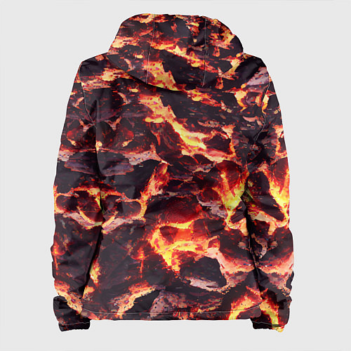 Женская куртка Бурлящая лава / 3D-Черный – фото 2