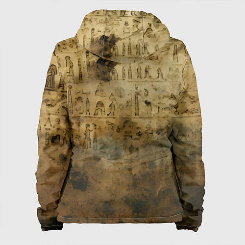 Женская куртка Древний папирус / 3D-Черный – фото 2