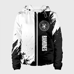Женская куртка Ramones краски абстракция