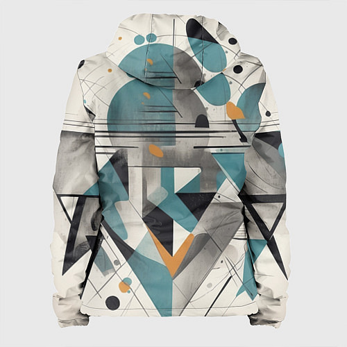 Женская куртка Три человека авангард / 3D-Черный – фото 2