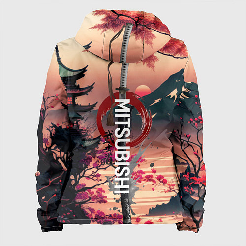 Женская куртка Катана Mitsubishi / 3D-Черный – фото 2