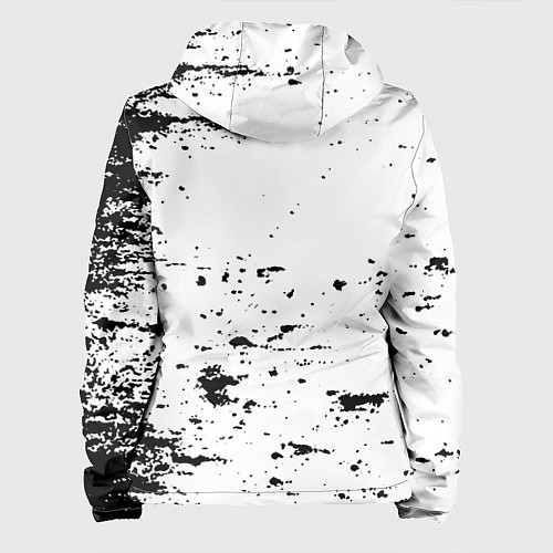 Женская куртка Half life краски текстура / 3D-Черный – фото 2