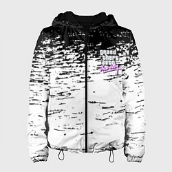 Куртка с капюшоном женская GTA vice city краски, цвет: 3D-черный