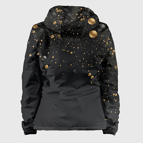 Женская куртка Золотая пыль / 3D-Черный – фото 2