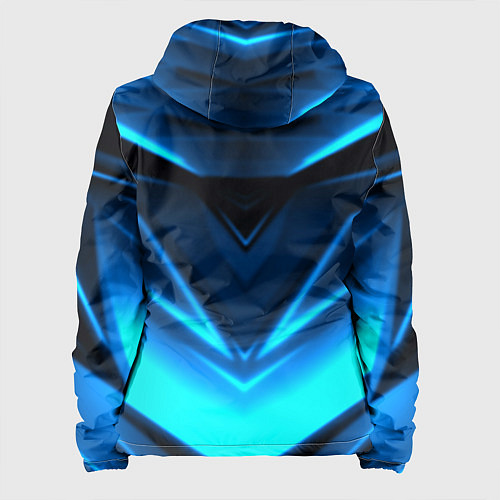 Женская куртка Geometry stripes неон / 3D-Черный – фото 2