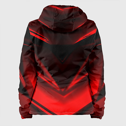 Женская куртка Geometry stripes line / 3D-Черный – фото 2