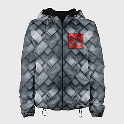 Женская куртка Dota - metal texture logo