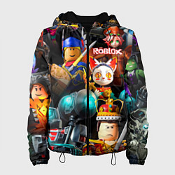 Куртка с капюшоном женская Roblox game, цвет: 3D-черный