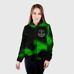 Куртка с капюшоном женская Everton sport halftone, цвет: 3D-черный — фото 2