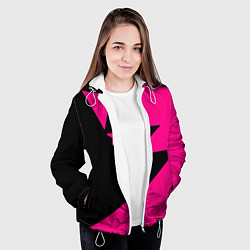 Куртка с капюшоном женская Астралис кс го, цвет: 3D-белый — фото 2