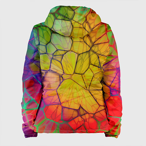 Женская куртка Bright abstraction / 3D-Черный – фото 2