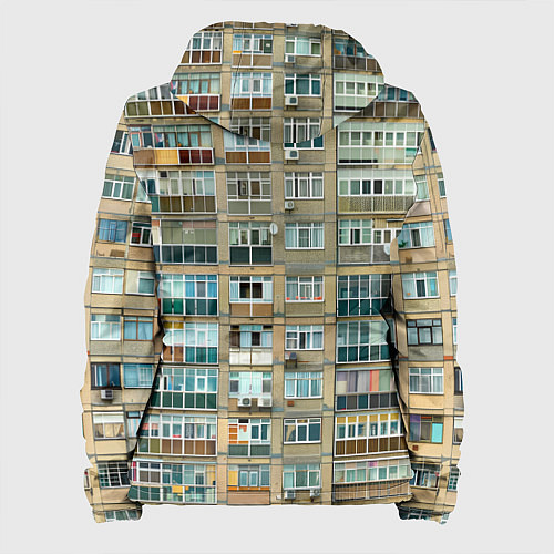 Женская куртка Панельный дом / 3D-Черный – фото 2