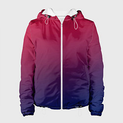 Женская куртка Gradient red-blue