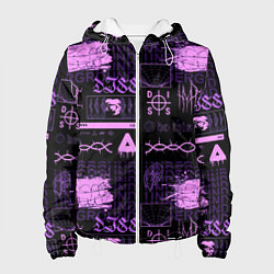 Женская куртка Underground pattern color