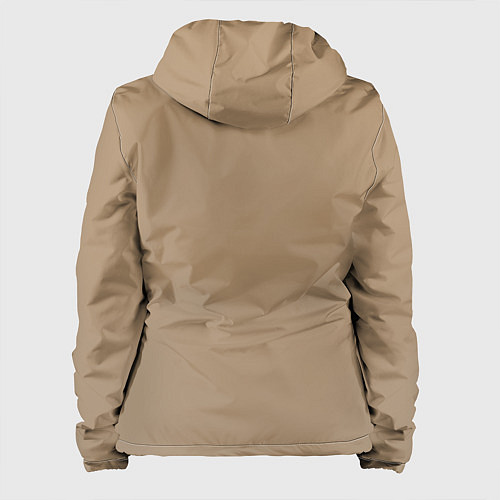 Женская куртка Силуэт кошки мяу / 3D-Черный – фото 2