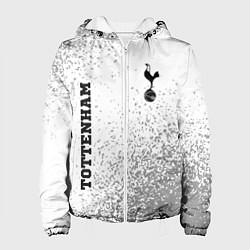 Куртка с капюшоном женская Tottenham sport на светлом фоне вертикально, цвет: 3D-белый