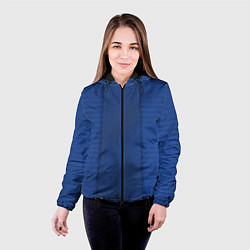 Куртка с капюшоном женская Убежище - Фаллаут, цвет: 3D-черный — фото 2