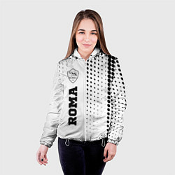 Куртка с капюшоном женская Roma sport на светлом фоне по-вертикали, цвет: 3D-белый — фото 2