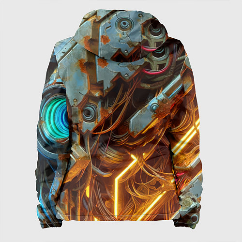 Женская куртка Cyber armor - ai art / 3D-Черный – фото 2